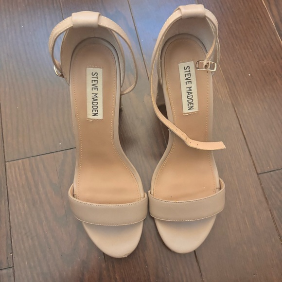 Steve Madden Shoes - Steve Madden Nude Heeled Sandals